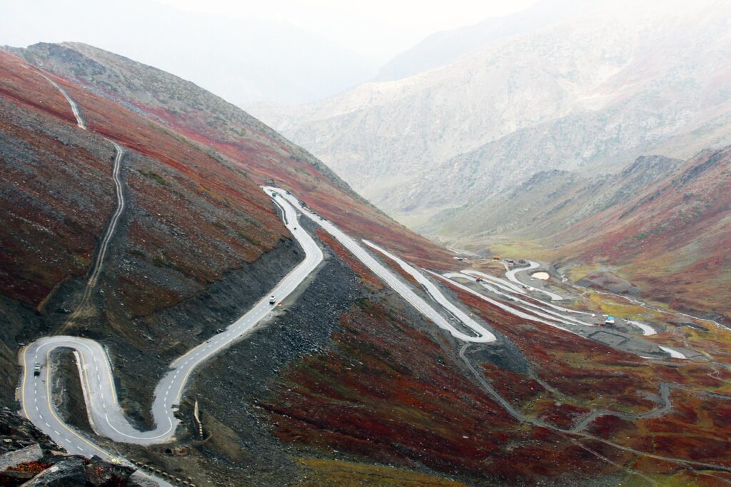 Babusar Top 13691 feet panoramic view on Naran Kaghan tour from Islamabad
