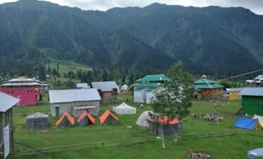Arang Kel honeymoon meadow Neelum Valley Pakistan