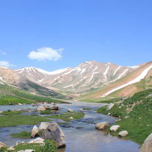 Deosai-region alpine scenery viewed during Skardu tour packages