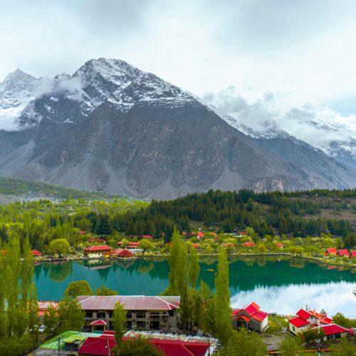 Shangrila Resort at Lower Kachura Lake on an 8 Days Skardu tour package from Islamabad