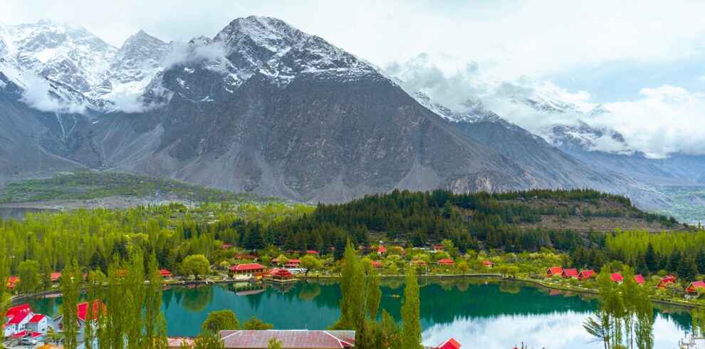 Shangrila Resort at Lower Kachura Lake on an 8 Days Skardu tour package from Islamabad